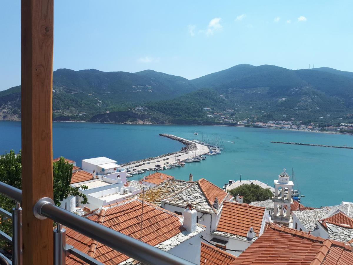 Villa Kastro House à Skopelos Extérieur photo
