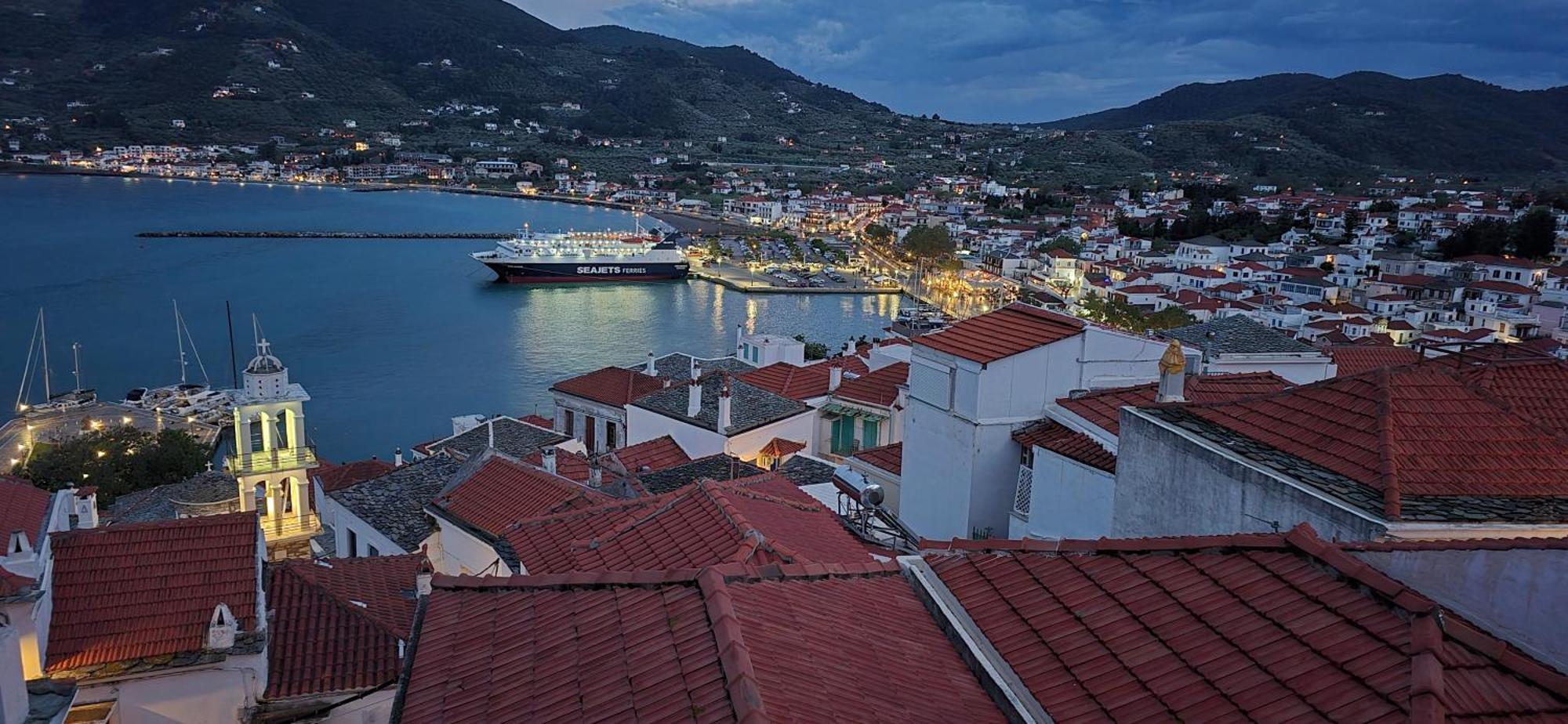 Villa Kastro House à Skopelos Extérieur photo